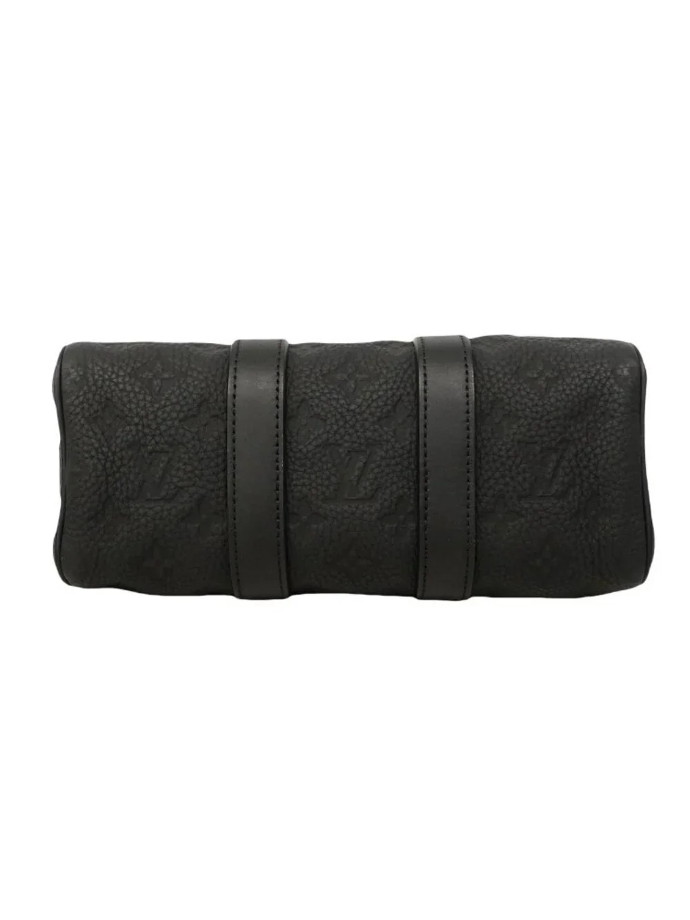 Louis Vuitton Handbag Taurillon Keepall Bandouliere 25 Black 2-Way